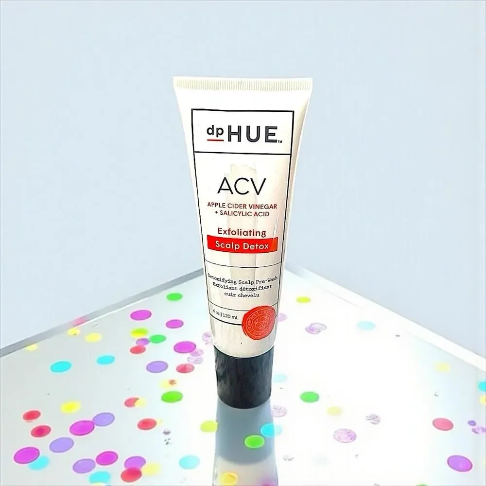 dpHUE ACV Apple Cider Vinegar + Salicylic Acid Exfoliating Scalp Detox NWOB 4 oz